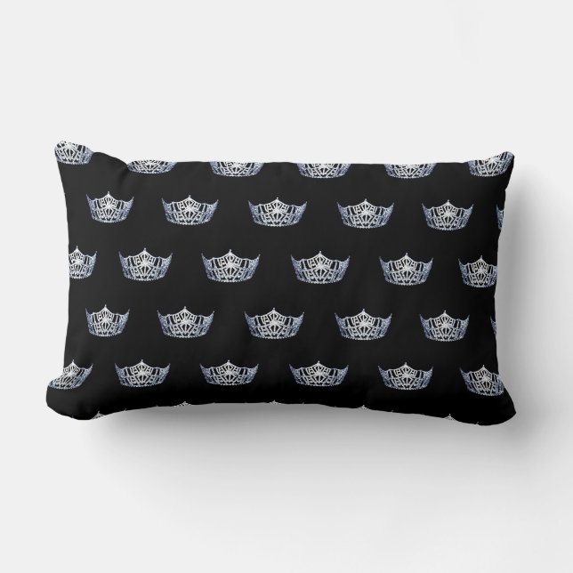 Rectangle Miss America Style Coussin de la Couronne (Recto)