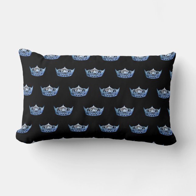 Rectangle Miss America Style Coussin de la Couronne (Recto)