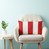 Rectangle Moteur de feu rouge et blanc Coussin de bande cade (Chaise)