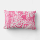 Rectangle Motif Coussin rose chaud (Recto)