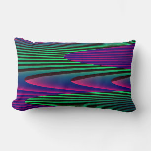 Rectangle Neon Seas Coussin