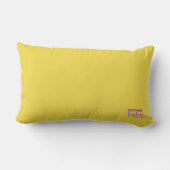 Rectangle NiCK DAViD bébé - Coussin heureux (Verso)