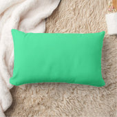 Rectangle Nouveau cadeau de Coussin Mint Green Solid Lumbar (Couverture)