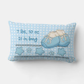 Rectangle Nouveau coussin mignon de bébé (Verso)