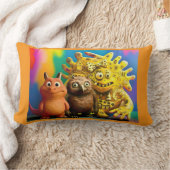 Rectangle OddFriends Trio Coussin coloré (Couverture)