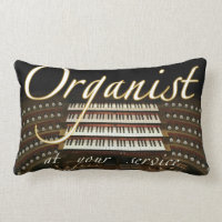 Organiste à votre coussin lombaire de service