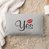 Rectangle Oui aucun coussin de chambre à coucher (Couverture)