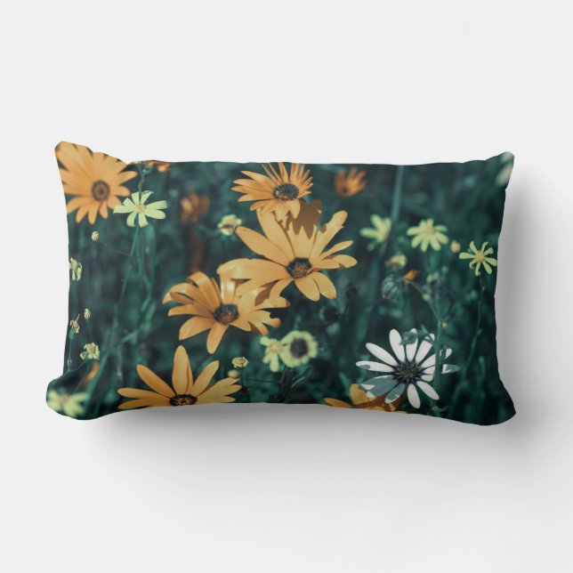 Rectangle Pale Pastel Namaqualand Fleurs Coussin Cushion (Recto)