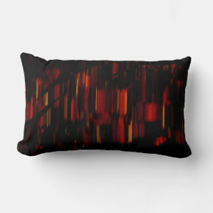 Rectangle Peinture colorée art #2 - Coussin