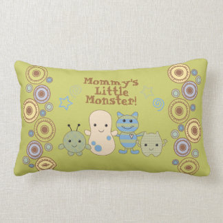 Rectangle Petit coussin de monstres pour la crèche