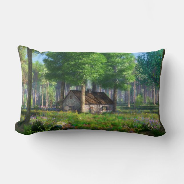 Rectangle Phantastes : Le Coussin du chalet forestier (Recto)