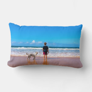 Rectangle Photo personnalisée Coussin photo votre animal de