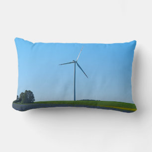 Rectangle Plante d'énergie éolienne - Coussin