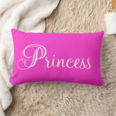 Rectangle Princesse Pink Thon Coussin personnalisé (Couverture)
