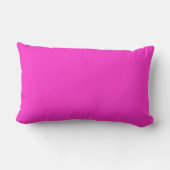 Rectangle Princesse Pink Thon Coussin personnalisé (Verso)