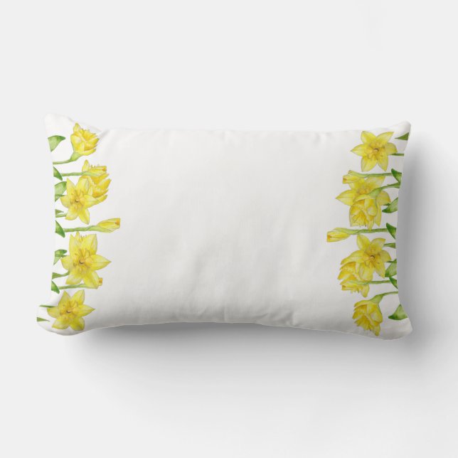 Rectangle Ressort terrestre sur un Coussin Lumbar (D) (Recto)