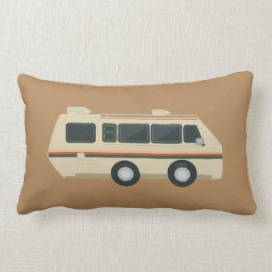 Rectangle Rétro coussin de rv
