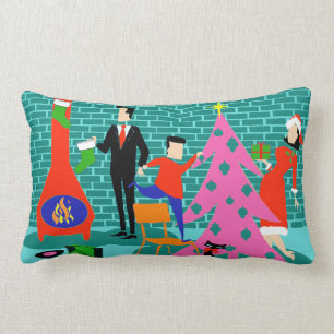 Rectangle Rétro règlage le coussin lombaire d'arbre de No