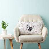 Rectangle Rêves doux Halloween Chat et étoiles Coussin (Chaise)