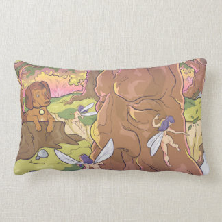 Rectangle Rory dans la forêt magique : Coussin