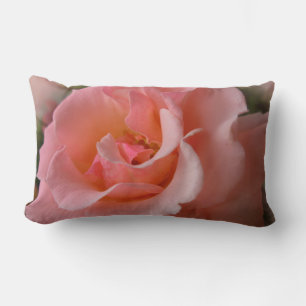 Rectangle Rose Coussin personnalisé Pêche Wild Rose Coussin