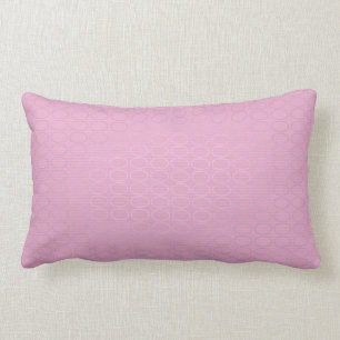 Rectangle Rose et coussin lombaire d'argent