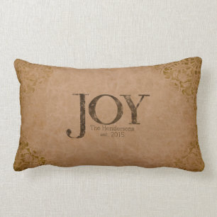 Rectangle Rustic Personnalisé Joie Coussin