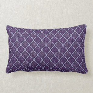Rectangle Séquins MQF-2 COUSSIN Purple-LUMBAR Toné
