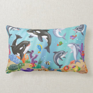 Rectangle Sous le coussin lombaire de mer