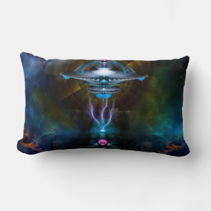 Rectangle Station spatiale Ansarius Coussin de Lumbar décora