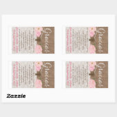 Rectangle Stickers (Feuille)