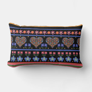 Rectangle Style d'art populaire Coussin ou coussin