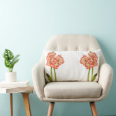 Rectangle Sucre de canne Lilies sur un Coussin Lumbar (Chaise)