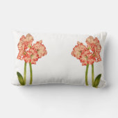 Rectangle Sucre de canne Lilies sur un Coussin Lumbar (Verso)