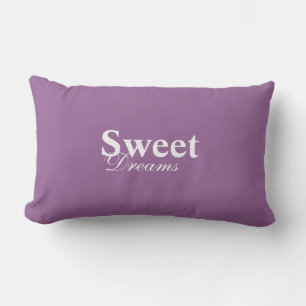 Rectangle Sweet Dreams Coussin rouge et blanc