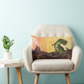 Rectangle Têtes Tyrannosaurus Coussin (Chaise)