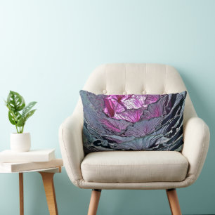 RECTANGLE "TEXTURE & COULEUR/CHOU ORNEMENTAL" COUSSIN DÉCORA