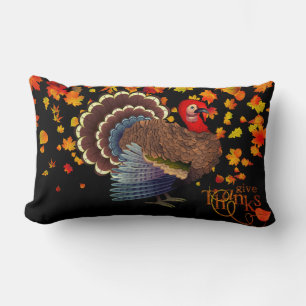 Rectangle Thanksgiving Turquie Coussin