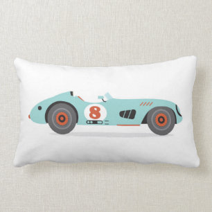 Rectangle Transport vintage de voiture - coussin lombaire