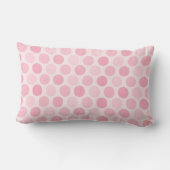 Rectangle Umbrella Teddy Pois Pink Photo Coussin (Verso)