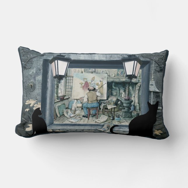 Rectangle Un coussin Anton Pieck Lumbar (Recto)