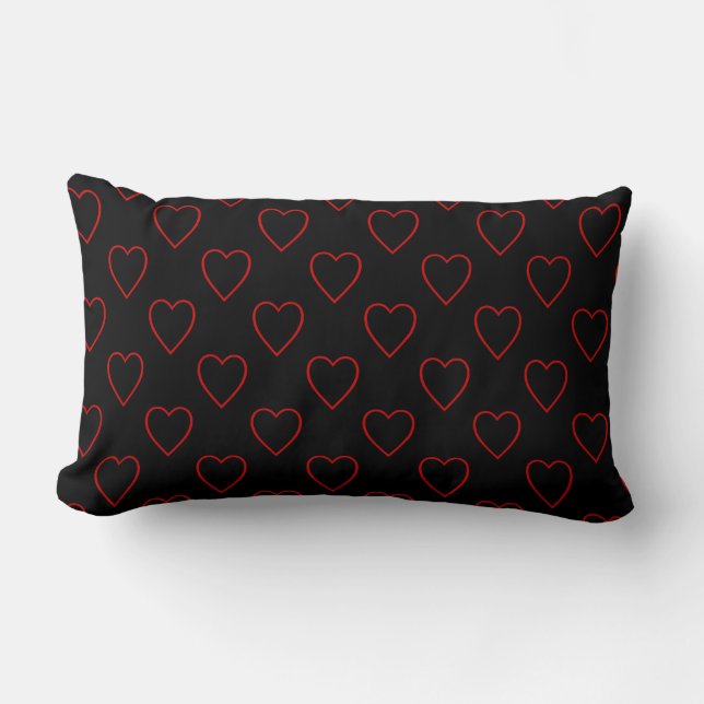 Rectangle Valentine Coussin de coeur (Recto)