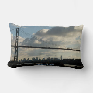 Rectangle Vancouver Souvenir Coussin Lions Gate Bridge Cadea