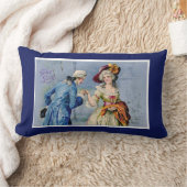 Rectangle Véritable coussin français antique d'amour (Couverture)