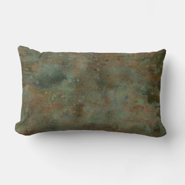 Rectangle "Vieux penny", coussin personnalisable par Mel (Recto)