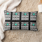 RECTANGLE ***VOUS FAITES DE MON COEUR BOOM*** COUSSIN (Couverture)