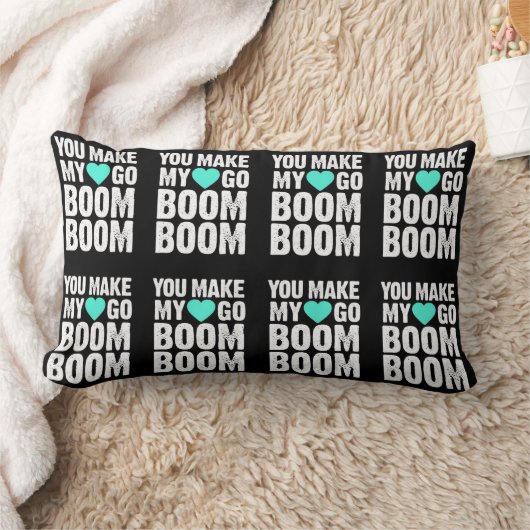 RECTANGLE ***VOUS FAITES DE MON COEUR BOOM*** COUSSIN (Couverture)