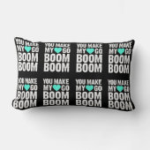 RECTANGLE ***VOUS FAITES DE MON COEUR BOOM*** COUSSIN (Recto)