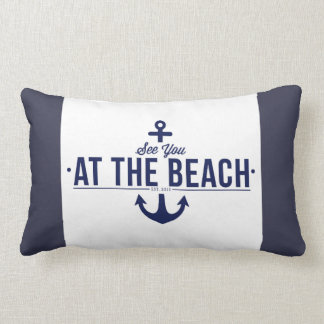 Rectangle Voyez-vous au coussin de plage