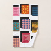 Rectangles et ombres (Serviette à main)